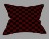 Red Checker Pillow