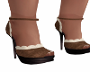 Fontaine Brn/Cream Heels