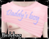 ⛧ : Daddys Boy Pink