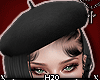 French Beret Black