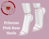 Princess Pink Rose Heels