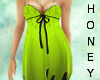 *h* Chiffon Dress Lime