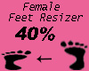 Feet Resizer Avatar 40%