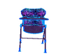 Purple/Blue High Chair