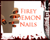 Firey Demon Nails