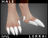 lmL White Scaly Feet M