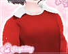 C! Cute Sweater Red