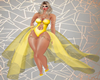 yellow Aphrodite Gown