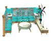 MD Turquoise sofa set2