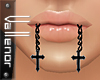 -V- Crosses Chain Mouth