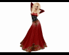 Red black Vampire dress
