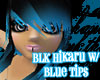Blk Hikaru w/ Blue Tips