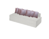 SW| White Pink Couch