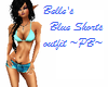 Blue Shorts outfit (PB)