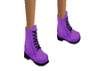 *CV* purple combat boots