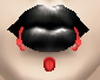 Red Lip Piercing