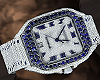 Custom Blue&White Watch