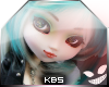 KBs Teal Hair Doll Pic