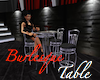 Ruby's Burlesque table