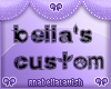 ~B bella's custom tooth