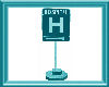 Hospital Sign in Teal
