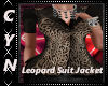 Xl Leopard Suit Jacket