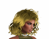 Gold silky curls