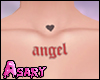 Full body tattoo Angel