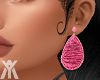 YA.Alina Pink Earrings