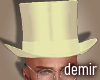 [D] Gentleman cream hat