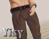 [Yiz] Brown Pants
