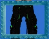 Cy-Punk Pant Black/Green