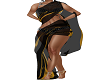 Black Gold Drape