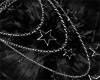 Chain star necklace