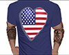 Flag Heart Shirt (M)