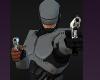 Robocop Avatar Dual COlts Hand Guns Halloween Costumes