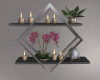 Orchid shelf romantic