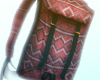 ✓ Red Aztec Backpack