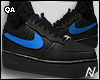 Black "Blue Swoosh"