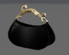 Black Leather LANVIN BAG
