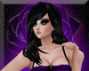 {A}Black Purple Dress