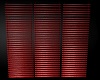 Red Window Blinds