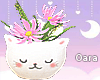 R. Cat Planter - Pink