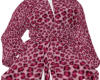 Leopard Pink Robe