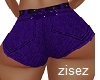 !z!purple tie shorts RLL