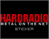Hard Radio Flash Sticker