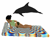 Dolphin + Floatie Bed