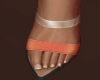 JZ Stylish Orange Heels