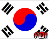 South Korea Animate Flag