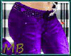 [MB]Purple Straight Jean